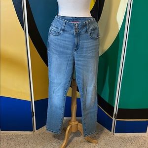 Women's GUESS straight leg Blue Jeans